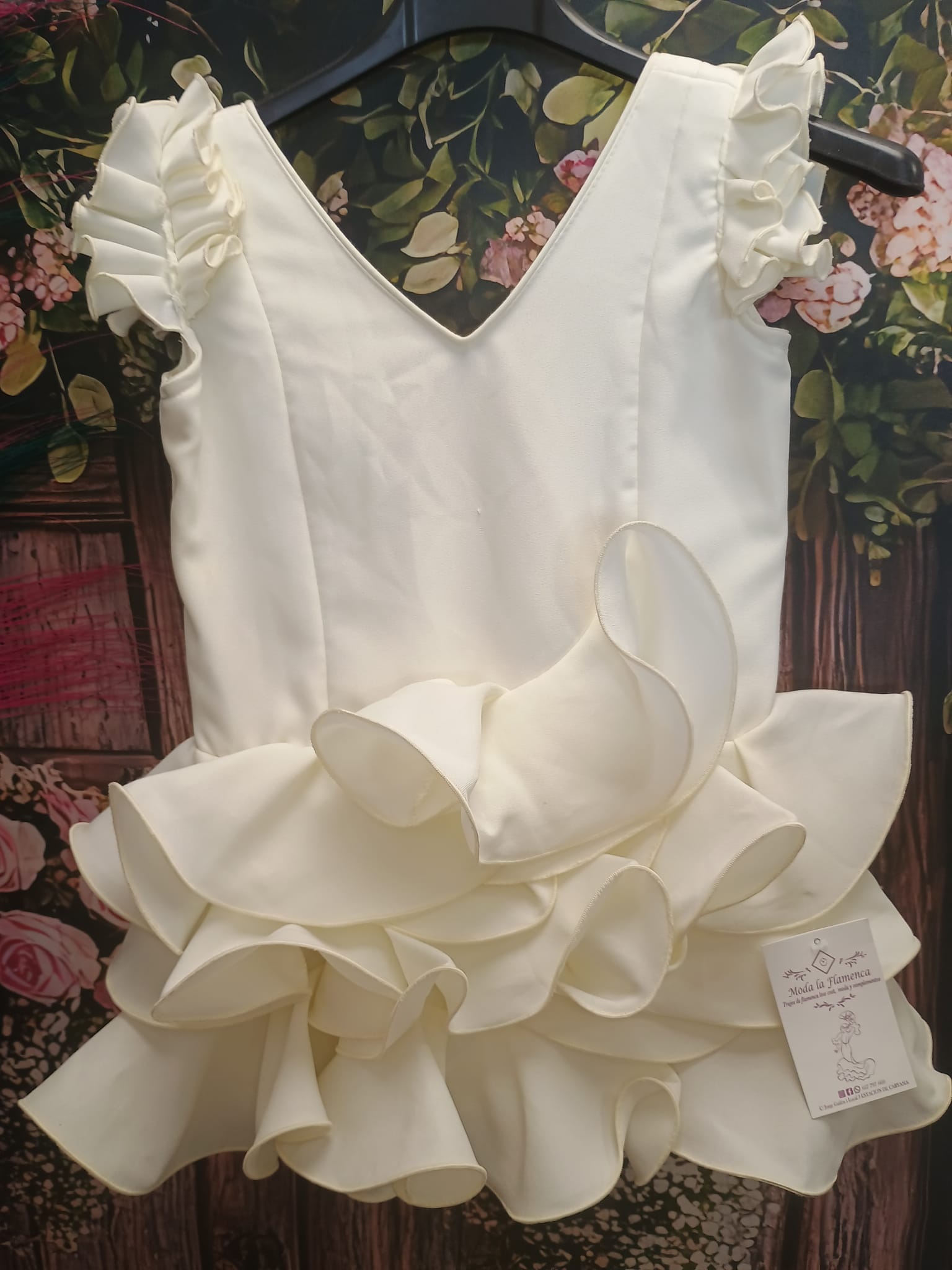 VESTIDO NIÑA MODELO MARISOL TALLA 4