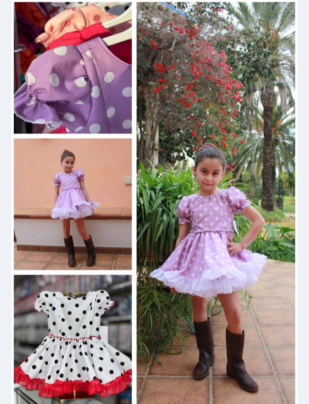 VESTIDO FAMENCA NIÑA