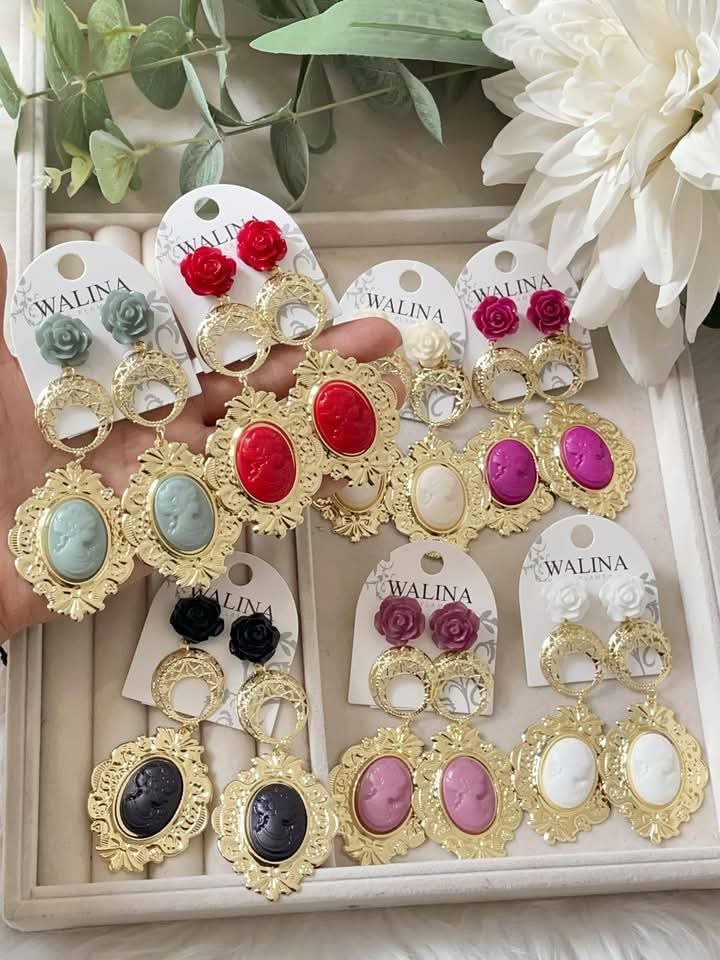 PENDIENTES DE FLAMENCA CAMAFEO