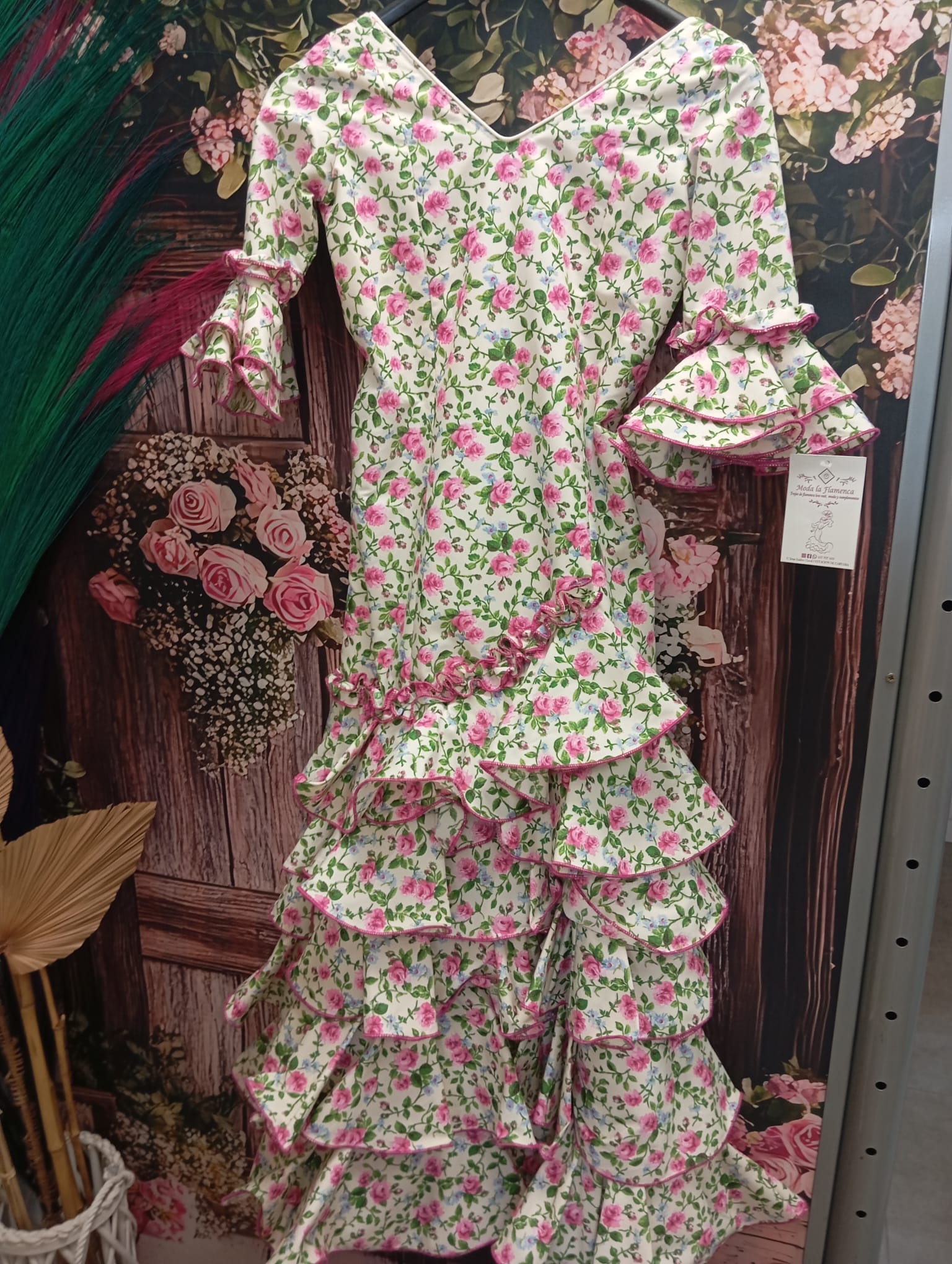 VESTIDO FLAMENCA MODELO ISABEL