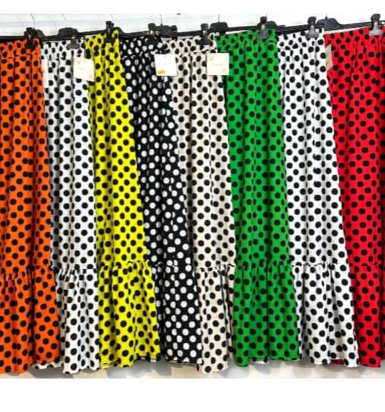 FALDA FLAMENCA ROMERIA LUNARES