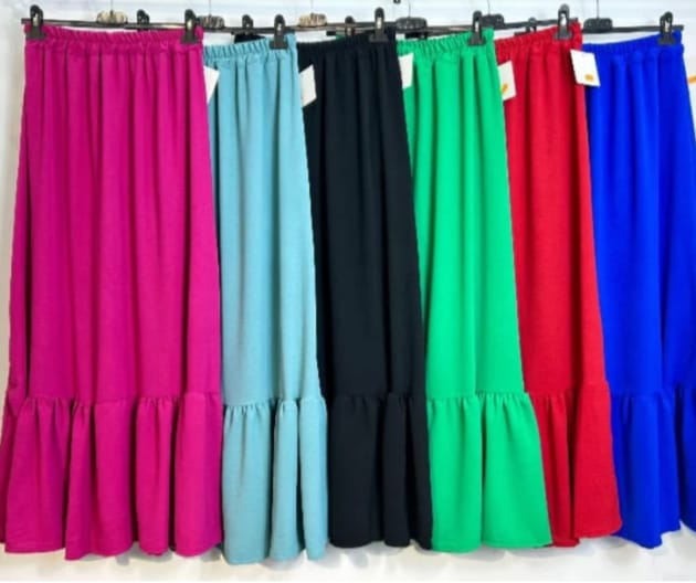 FALDA DE FLAMENCA ROMERIA