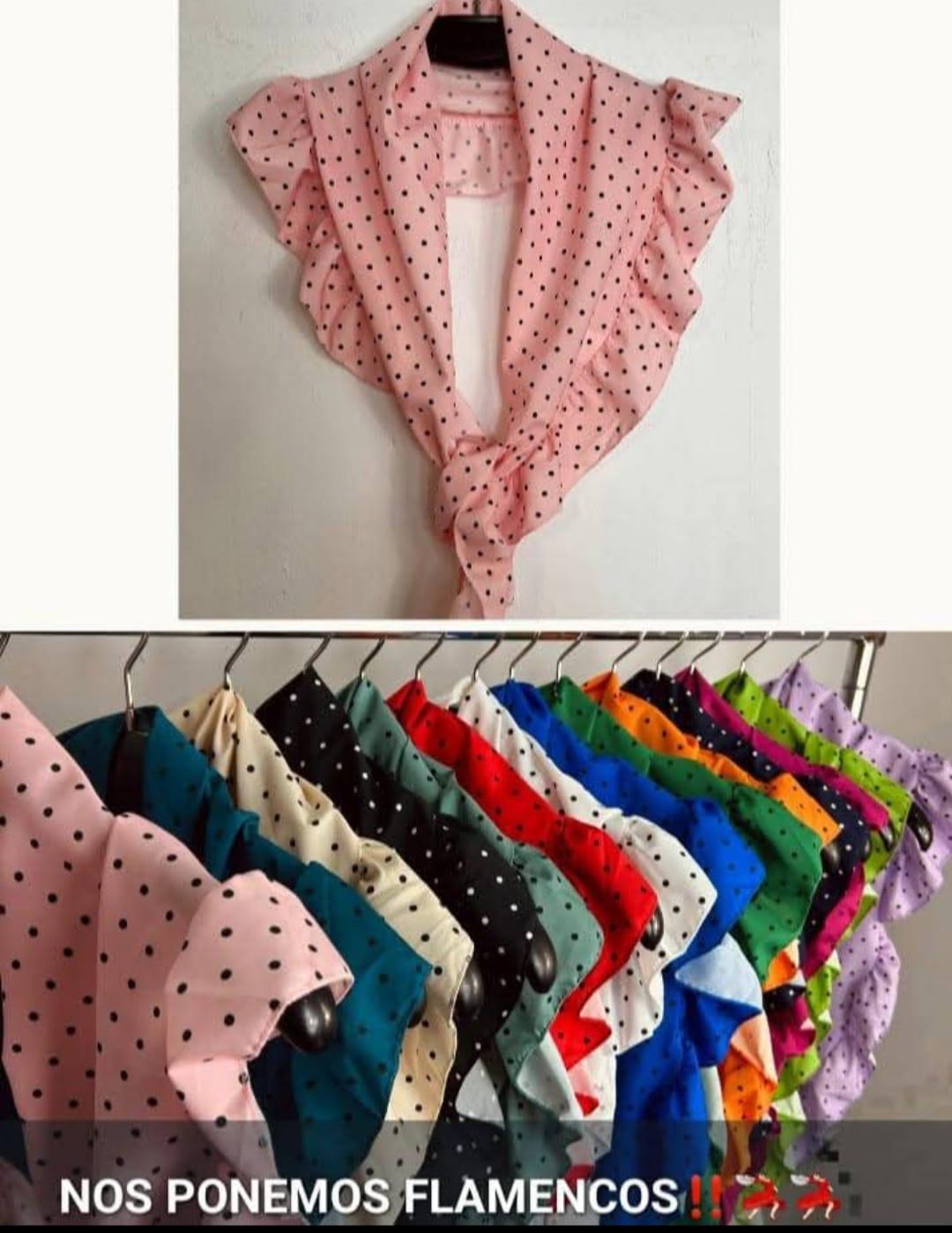 PIQUILLOS DE FLAMENCA EN LUNARES Y EN CUADROS DE VICHY