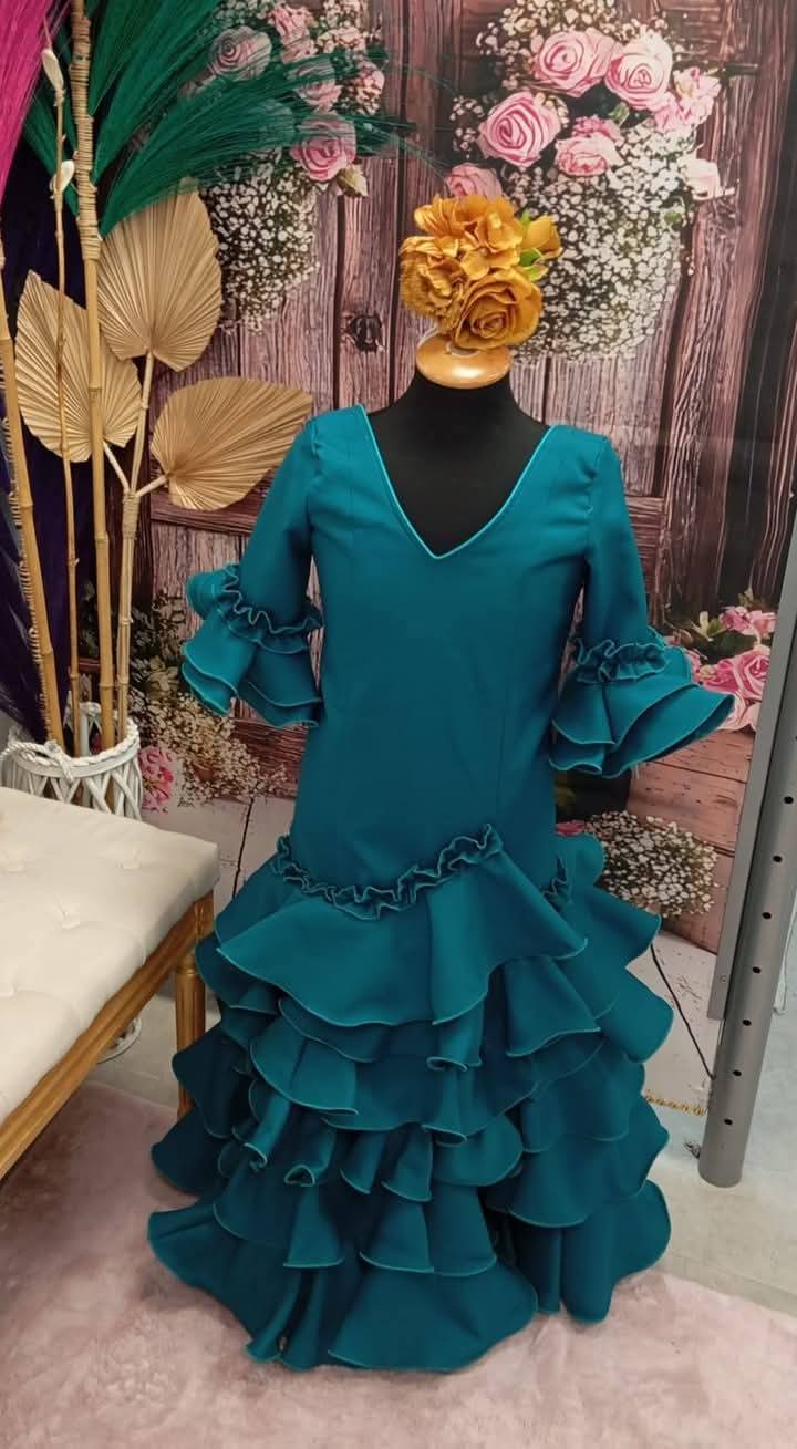 VESTIDO FLAMENCA MODELO ISABEL