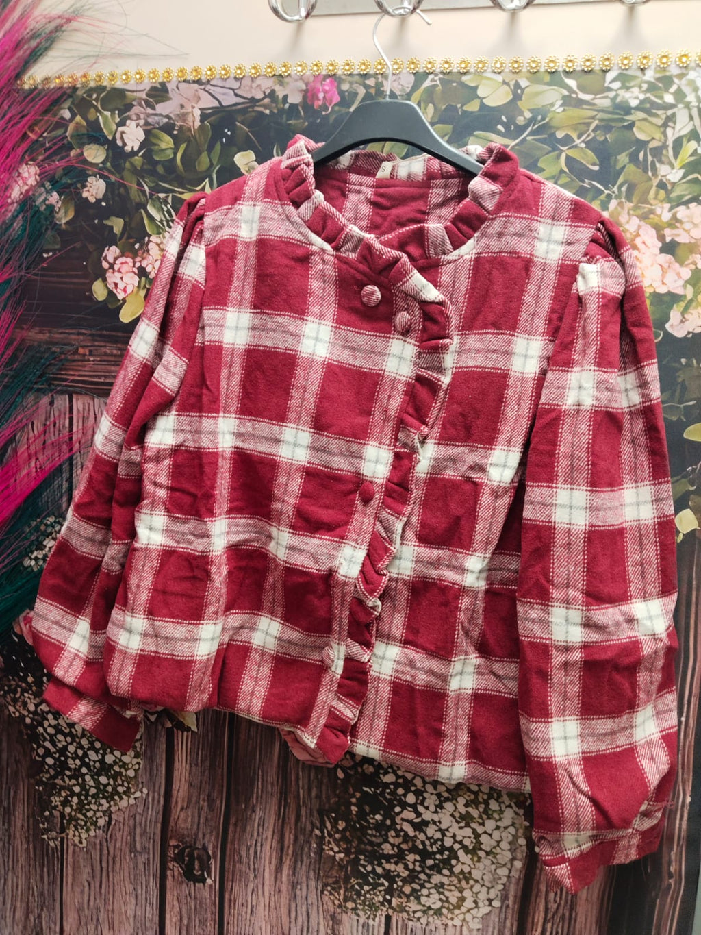 CHAQUETA DE CUADROS