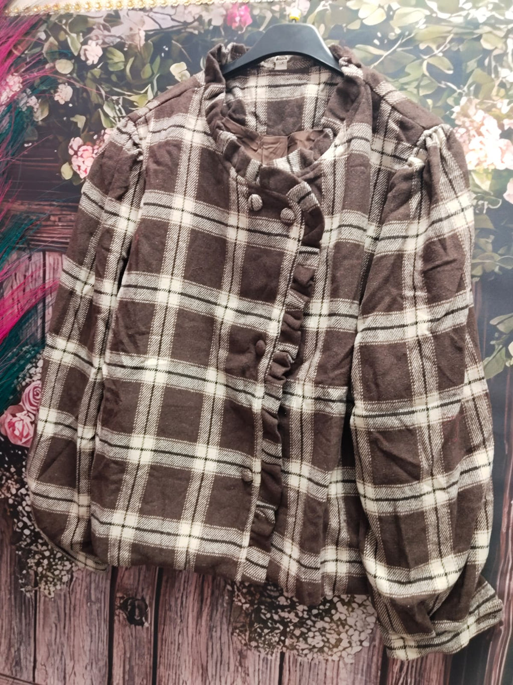 CHAQUETA DE CUADROS