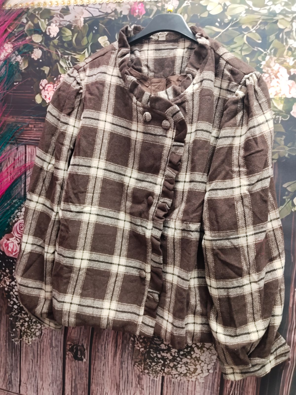 CHAQUETA DE CUADROS