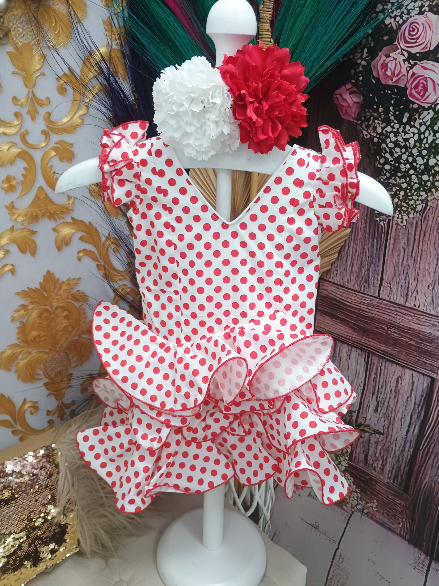 VESTIDO NIÑA MODELO MARISOL TALLA 4