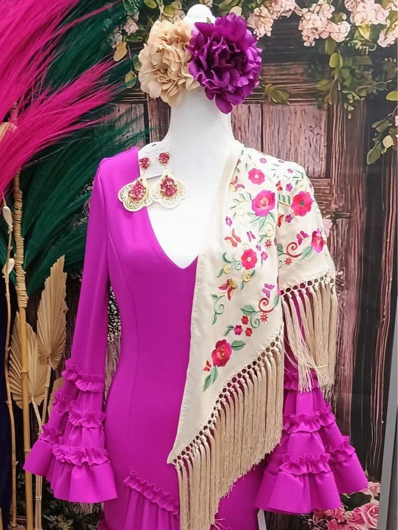 VESTIDO DE FLAMENCA MODELO ESTRELLA