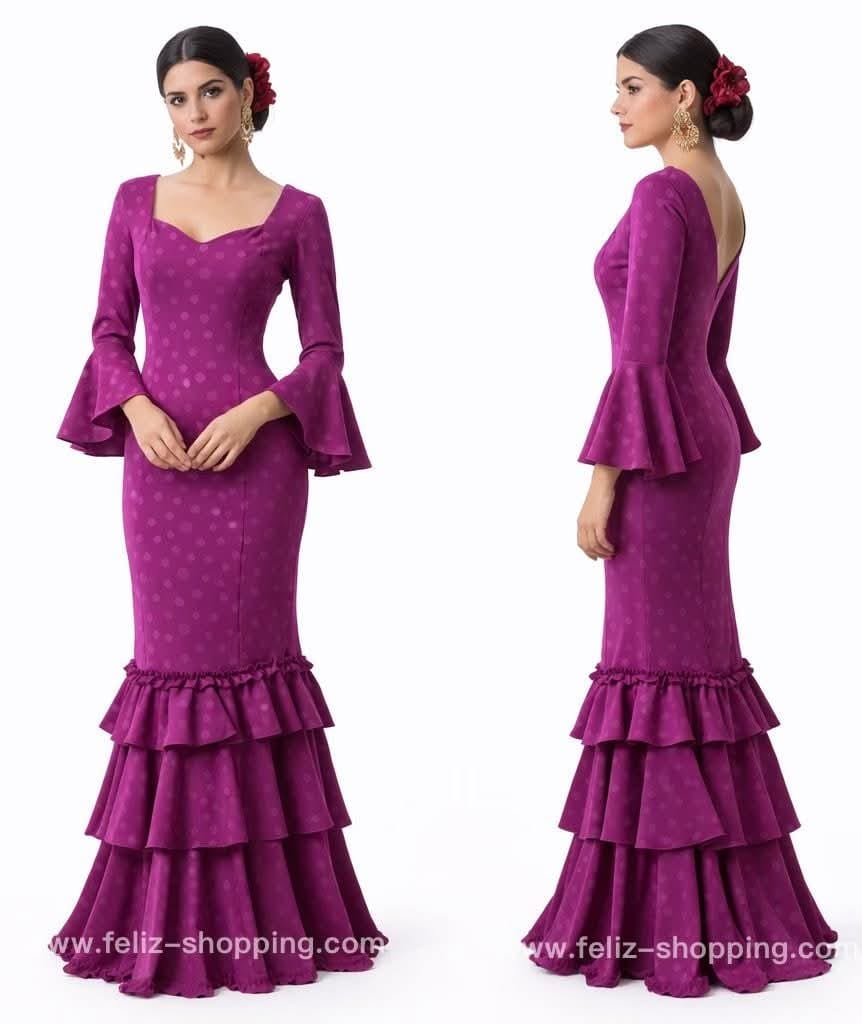 VESTIDO FLAMENCA LUNARES MADRE E HIJA