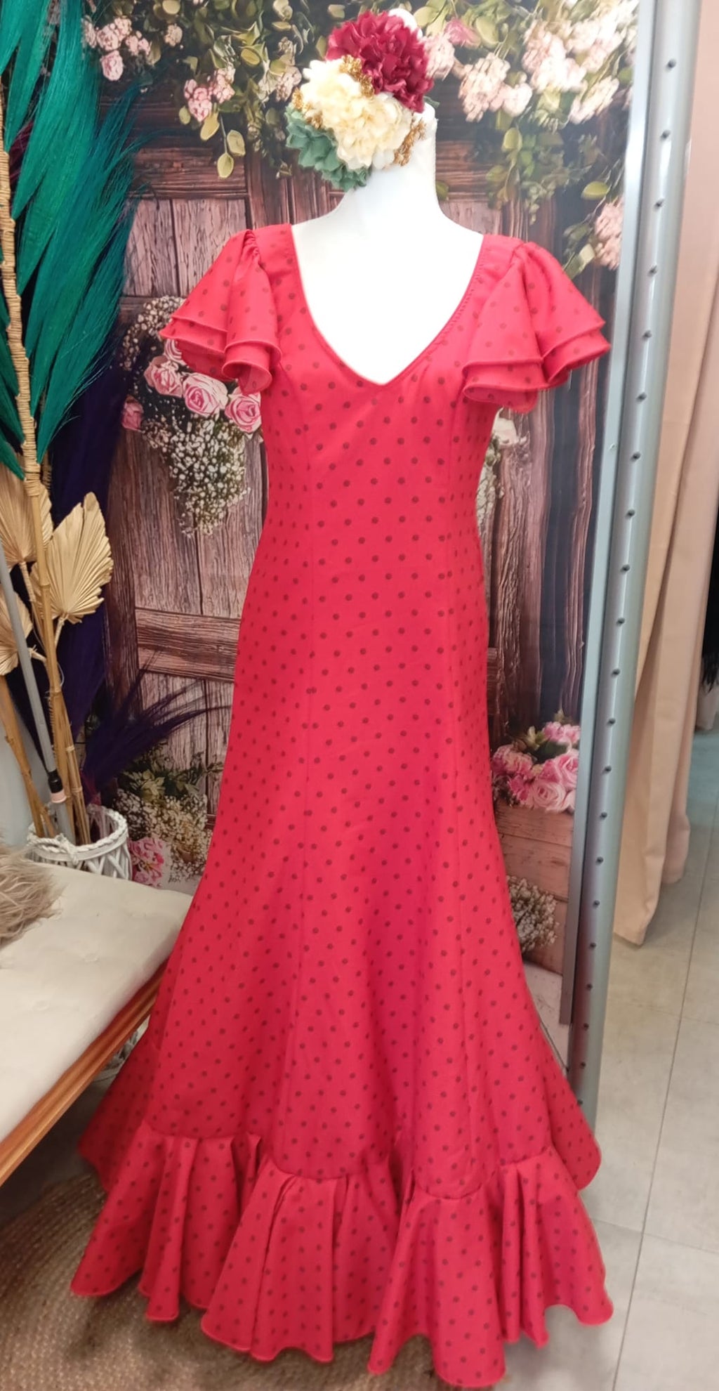 BATA FLAMENCA REINA