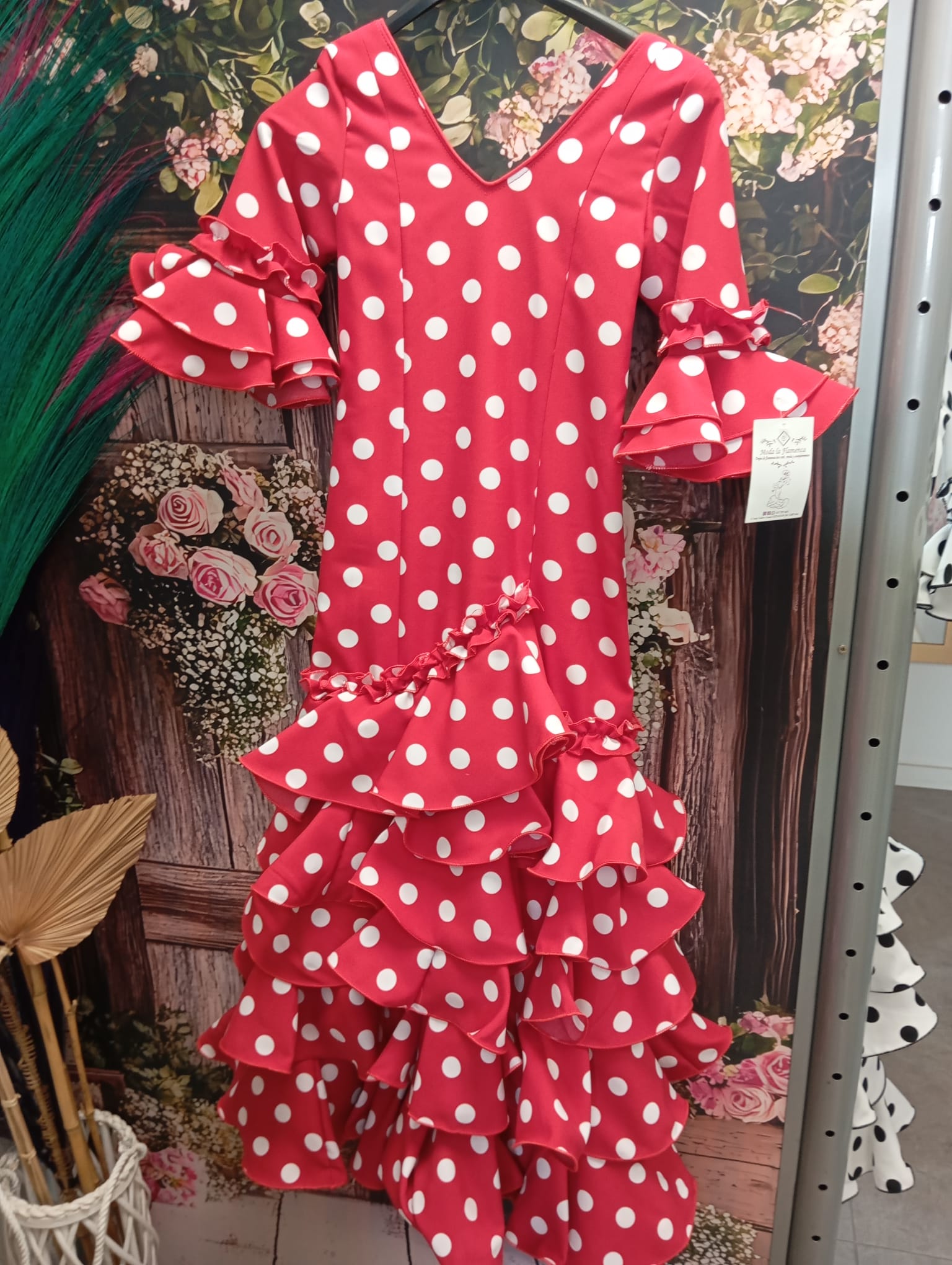 VESTIDO FLAMENCA MODELO ISABEL