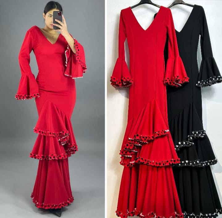 VESTIDO FLAMENCA MODELO CORDOBA