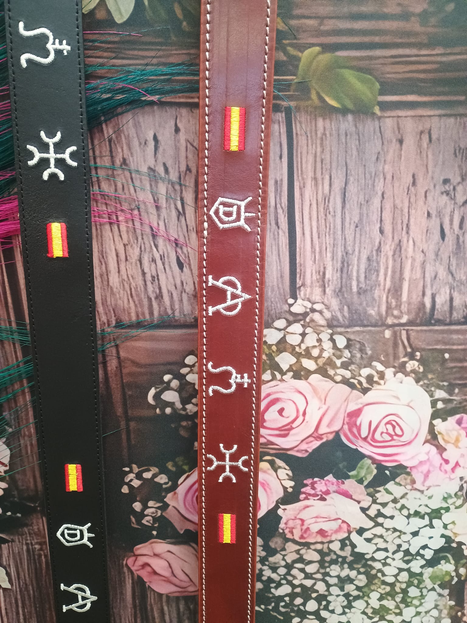 CINTURON DE PIEL ROCIERO