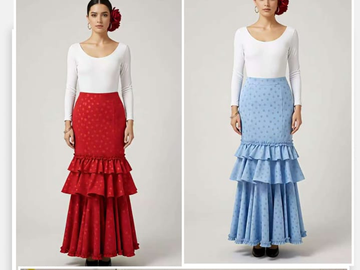 FALDA FLAMENCA RAQUEL