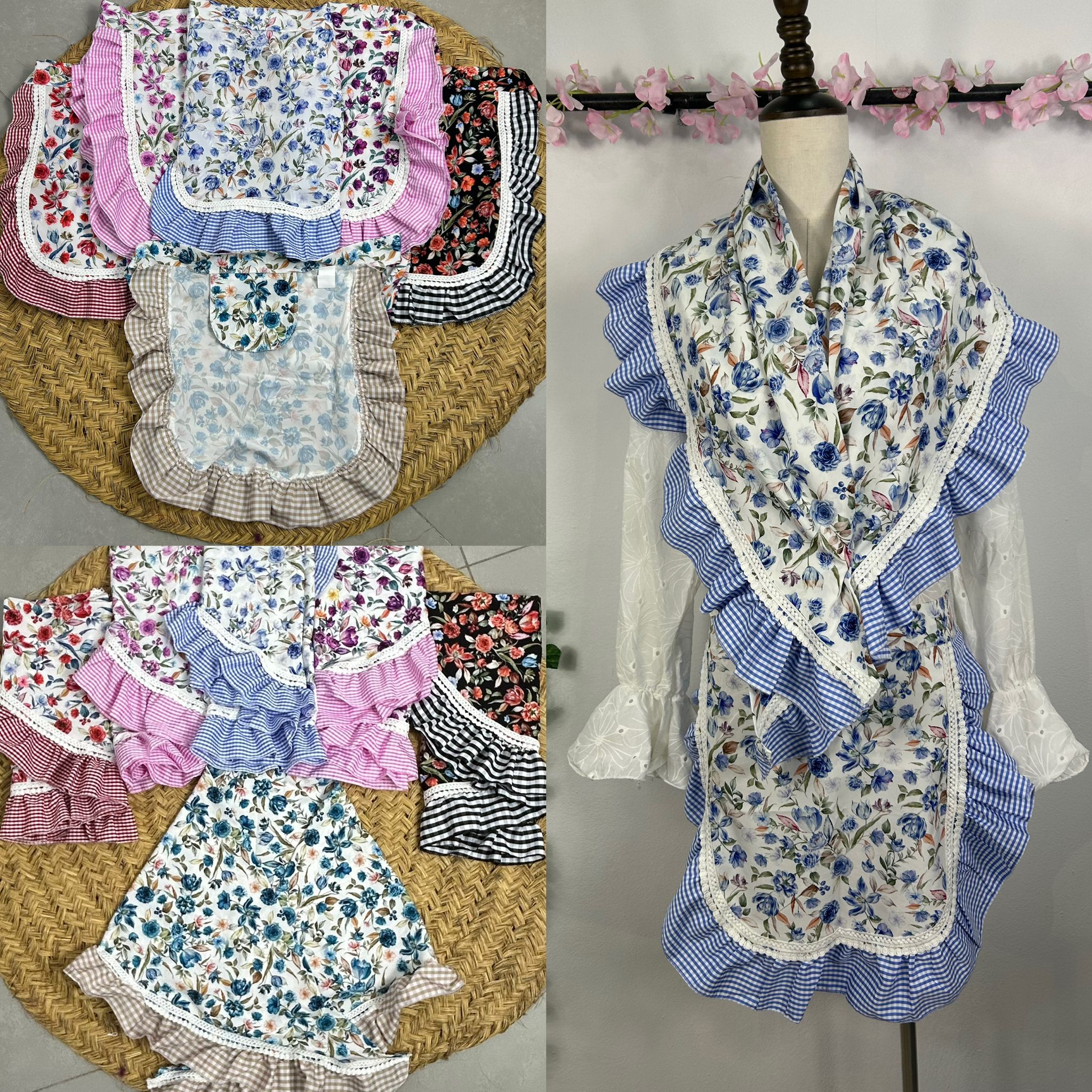 CONJUNTO DE PIQUILLO Y DELANTAL