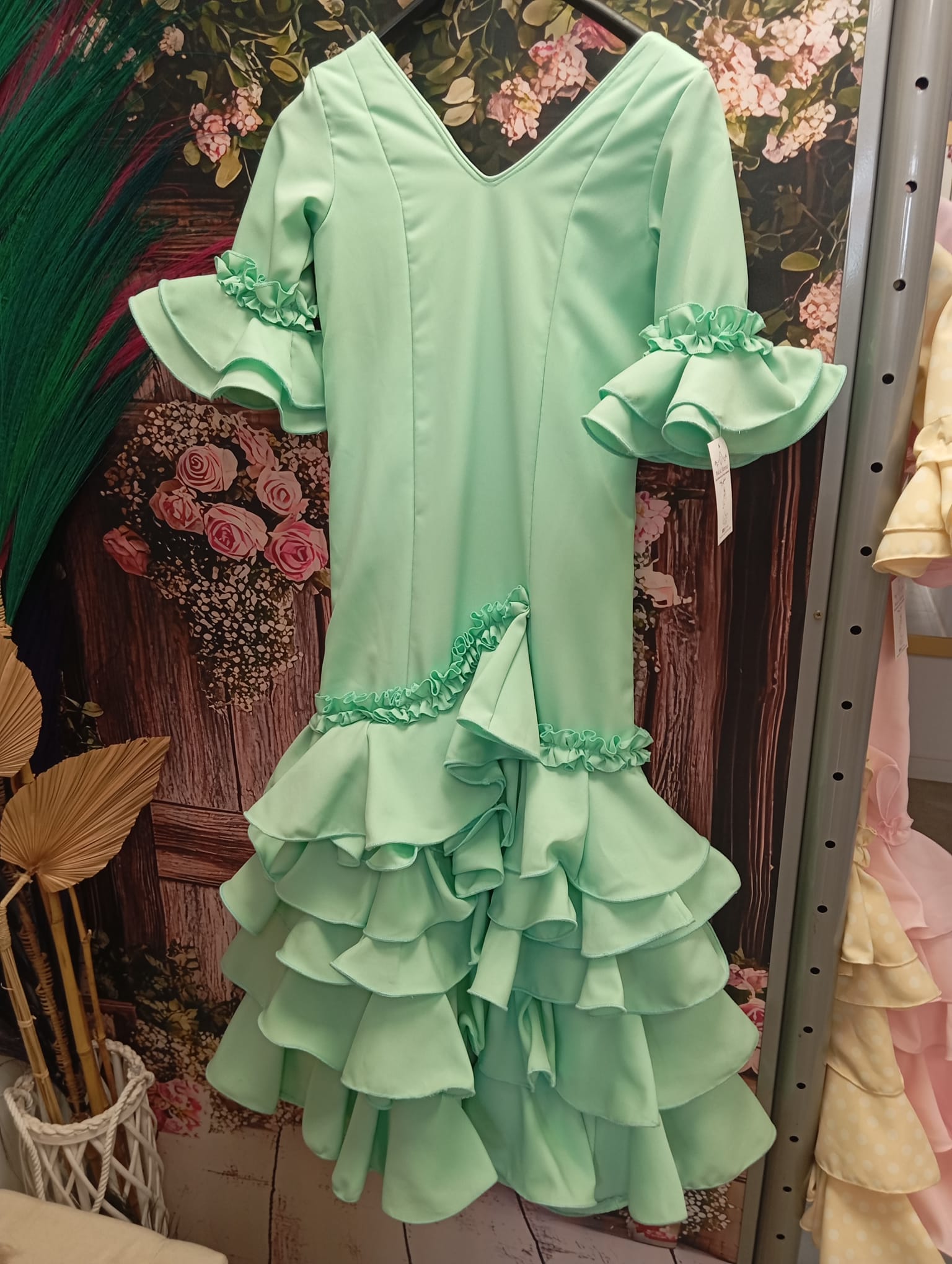 VESTIDO FLAMENCA MODELO ISABEL