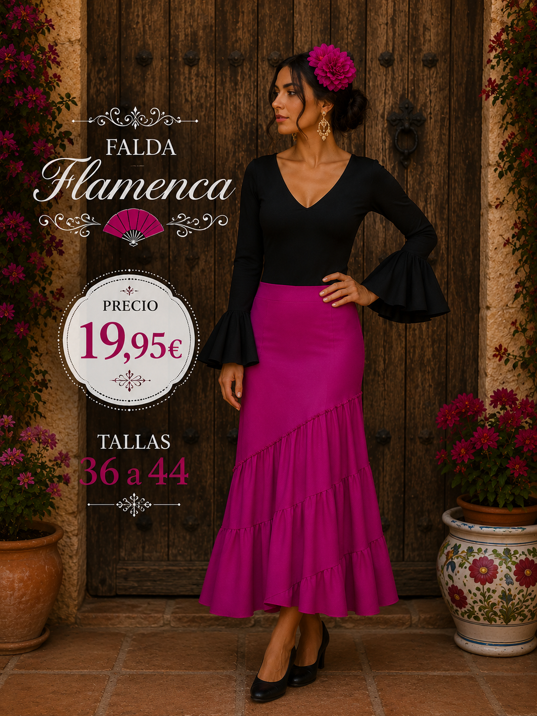 FALDA ROMERA