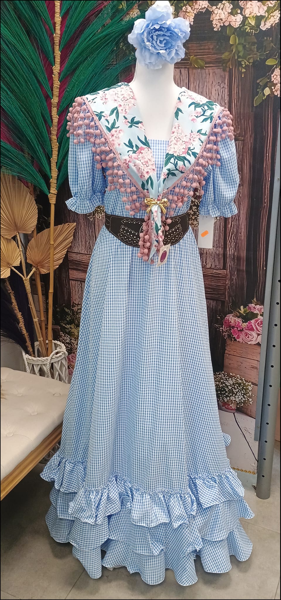 BATA FLAMENCA  VICHY