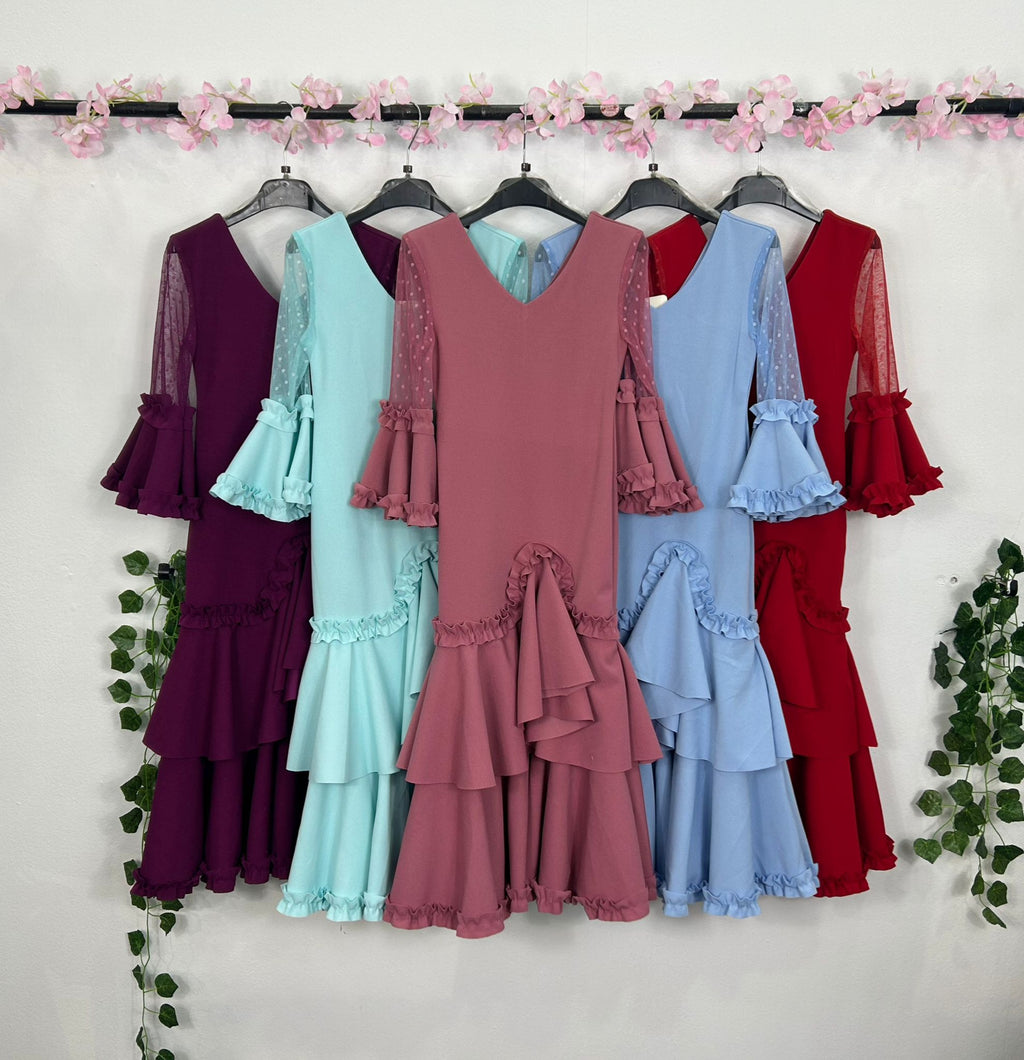 VESTIDO PLUMETI MADRE E HIJA