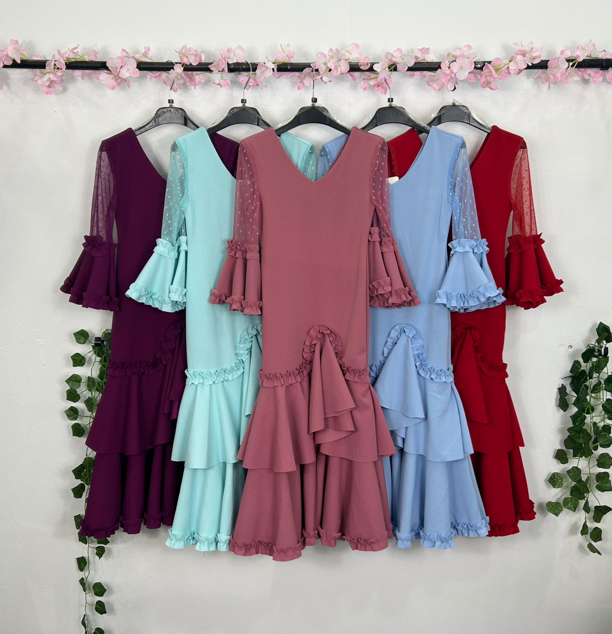 VESTIDO PLUMETI MADRE E HIJA