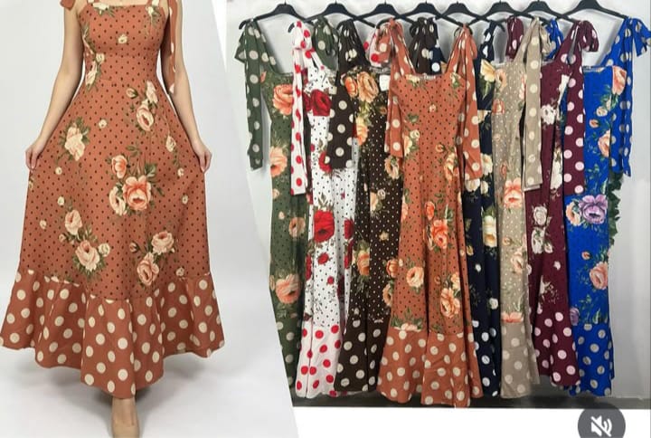 BATA FLAMENCA ESTAMPADA