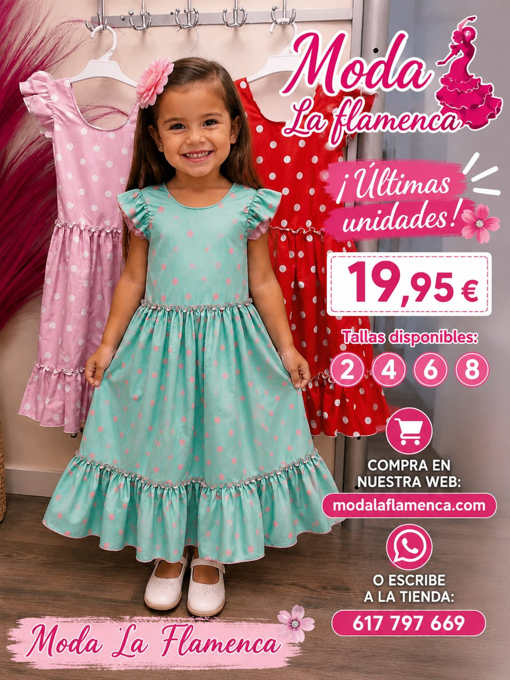 BATA FLAMENCA NIÑA