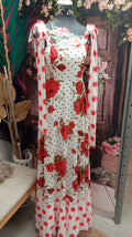 (SIN DEVOLUCION) BATA FLAMENCA ESTAMPADA