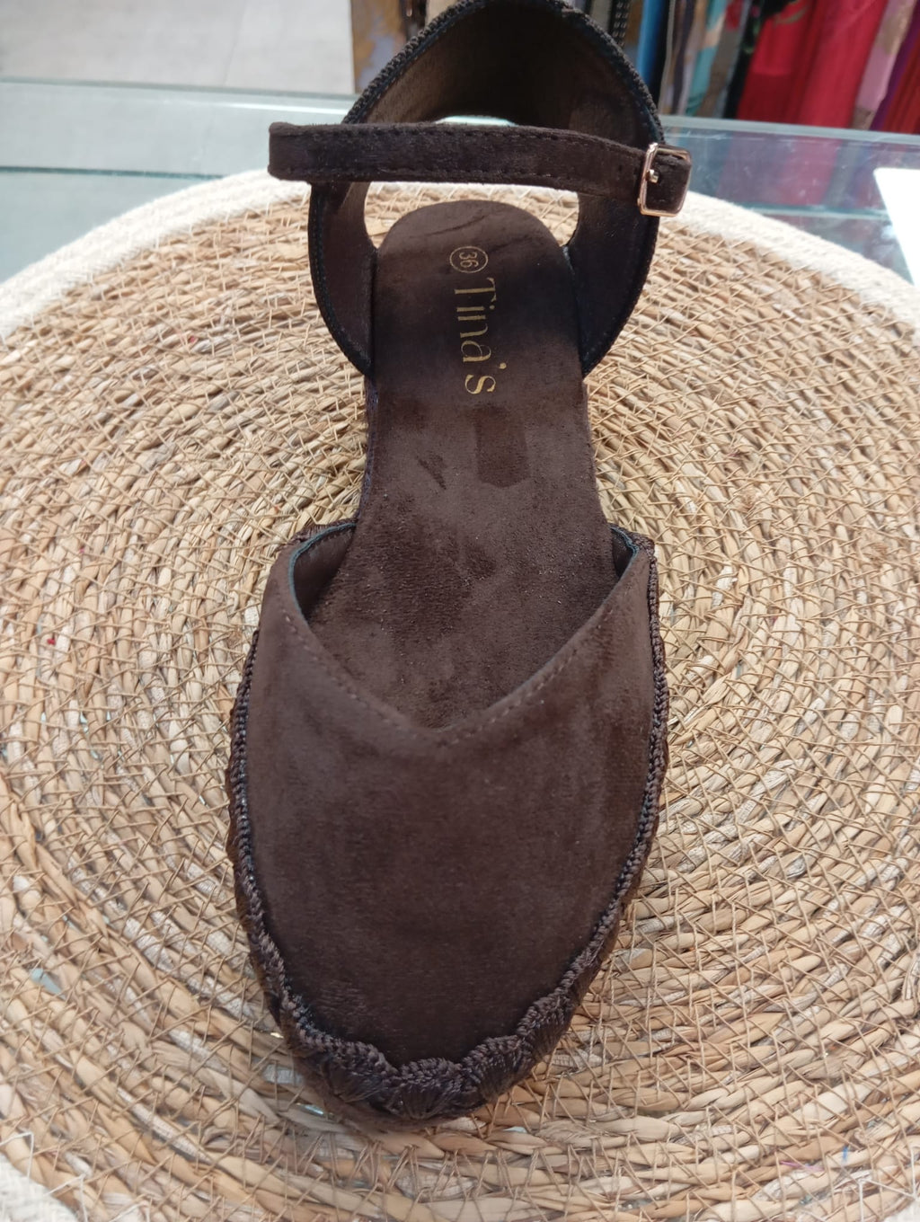 ZAPATILLAS ESPARTO CHOCOLATE PLANAS
