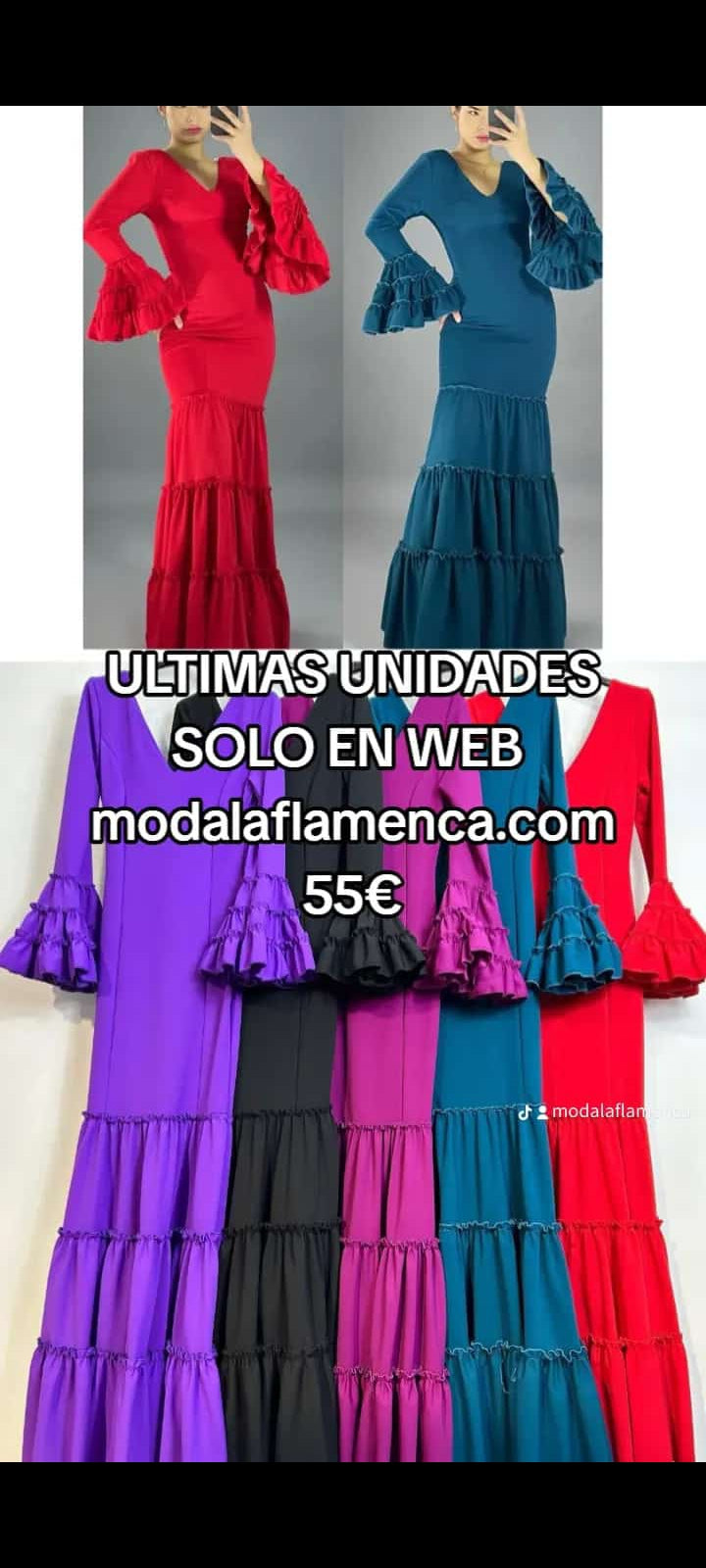 VESTIDO DE FLAMENCA CANASTERO