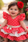 VESTIDO FLAMENCA MODELO LUCIA LUNARES