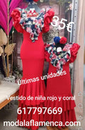 VESTIDO FLAMENCA NIÑA VERANO