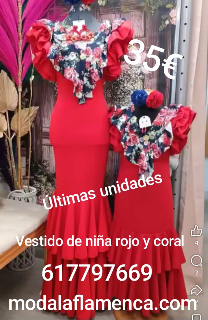 VESTIDO FLAMENCA NIÑA VERANO