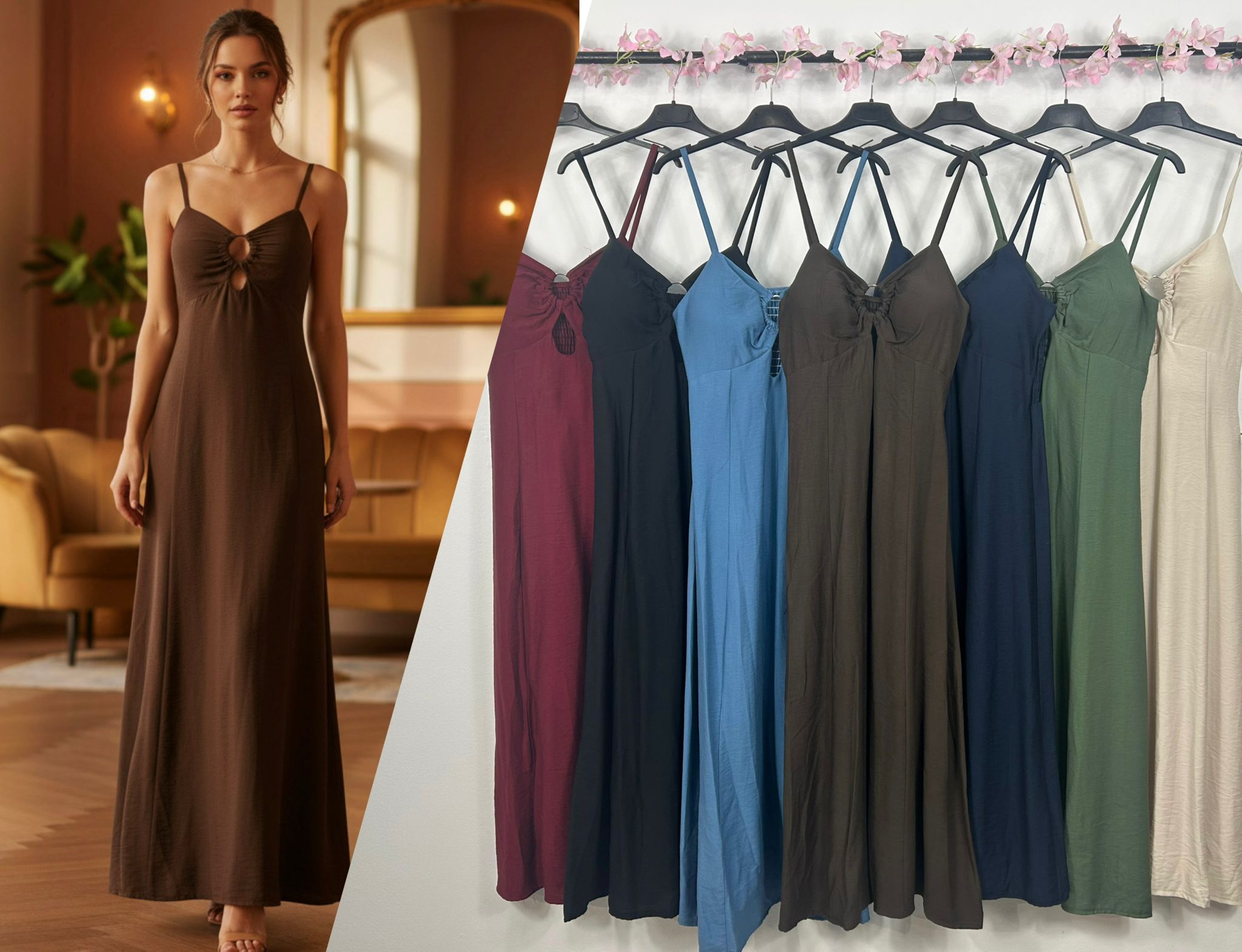 VESTIDO LARGO FRESQUITO