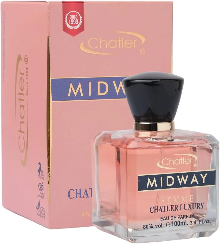 PERFUME DE DAMA CHATLER LUXURY MIDWAY 100ML PARA MUJER