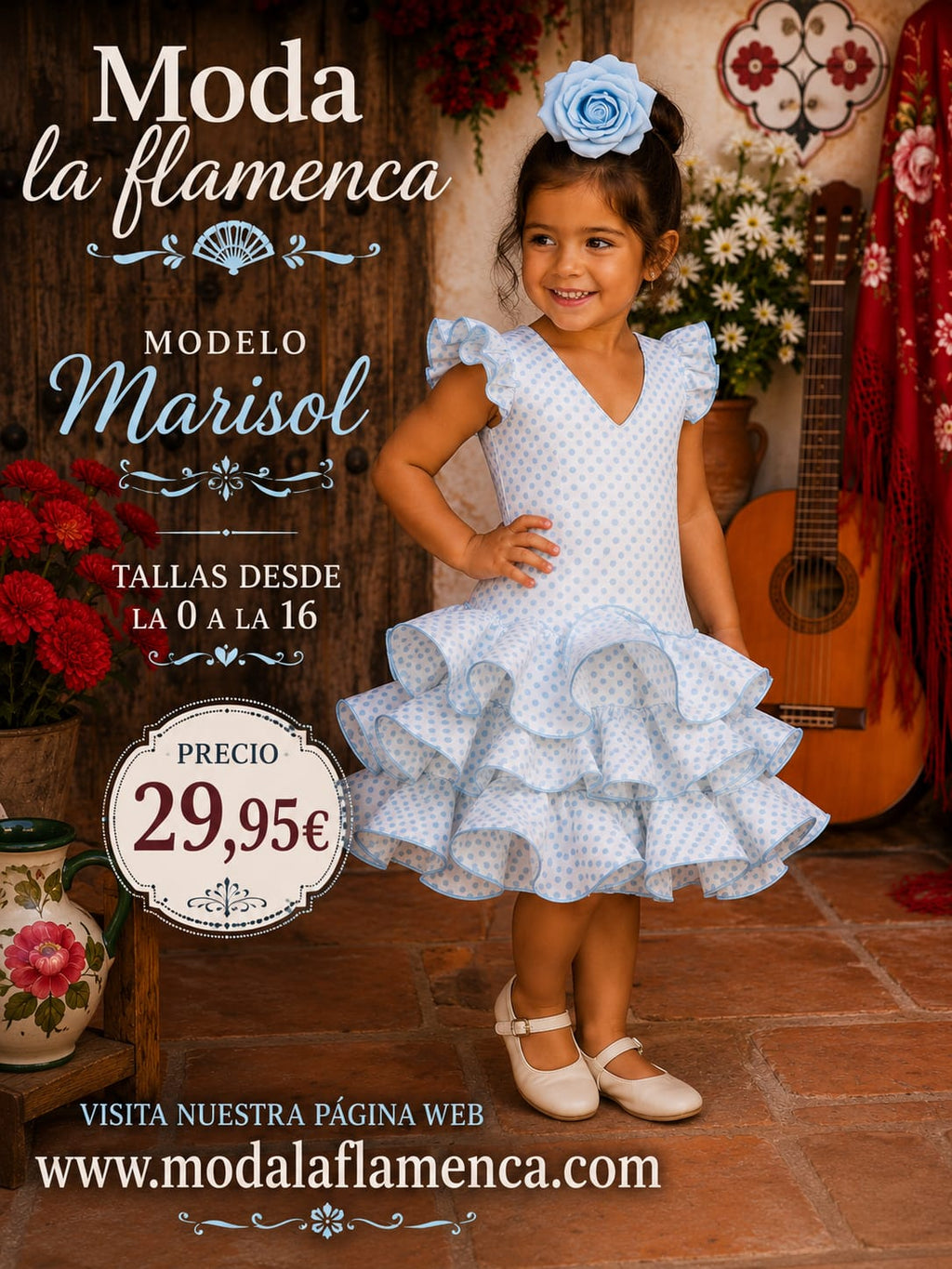 VESTIDO MODELO MARISOL TALLA 12