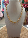 COLLAR BOLAS DORADO