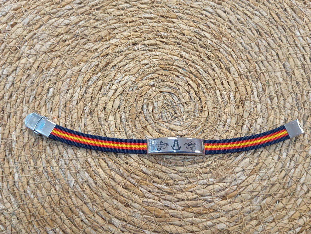 PULSERA VIRGEN DEL ROCIO EN ACERO
