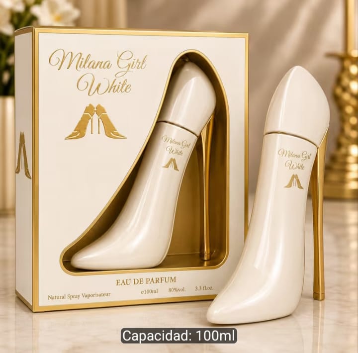 PERFUME MILANO GIRL WHITE PARA MUJER 100ML.