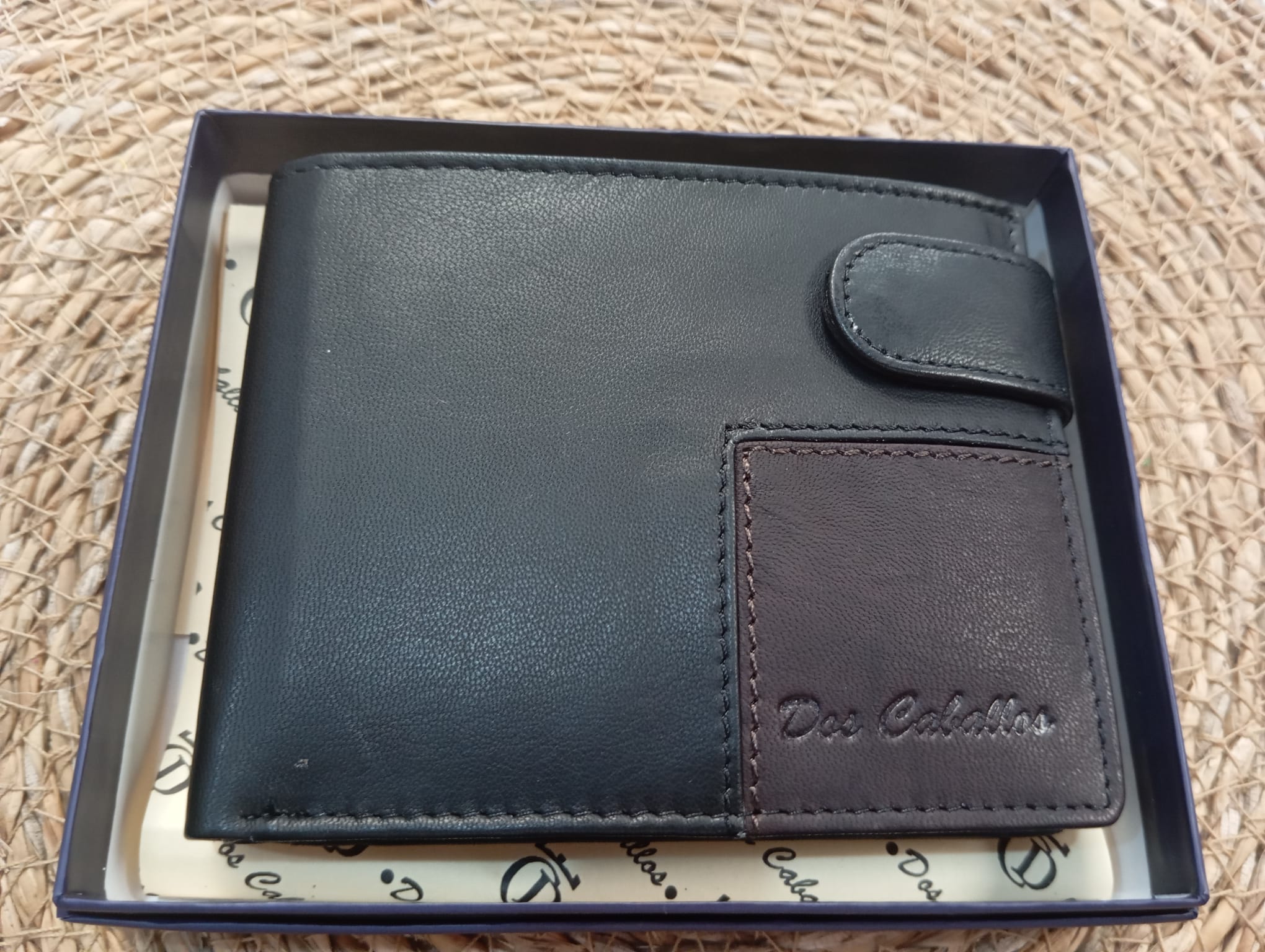 CARTERA DE PIEL DE LA MARCA DOS CABALLOS