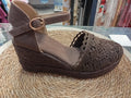 ZAPATILLAS ESPARTO COLOR CHOCOLATE