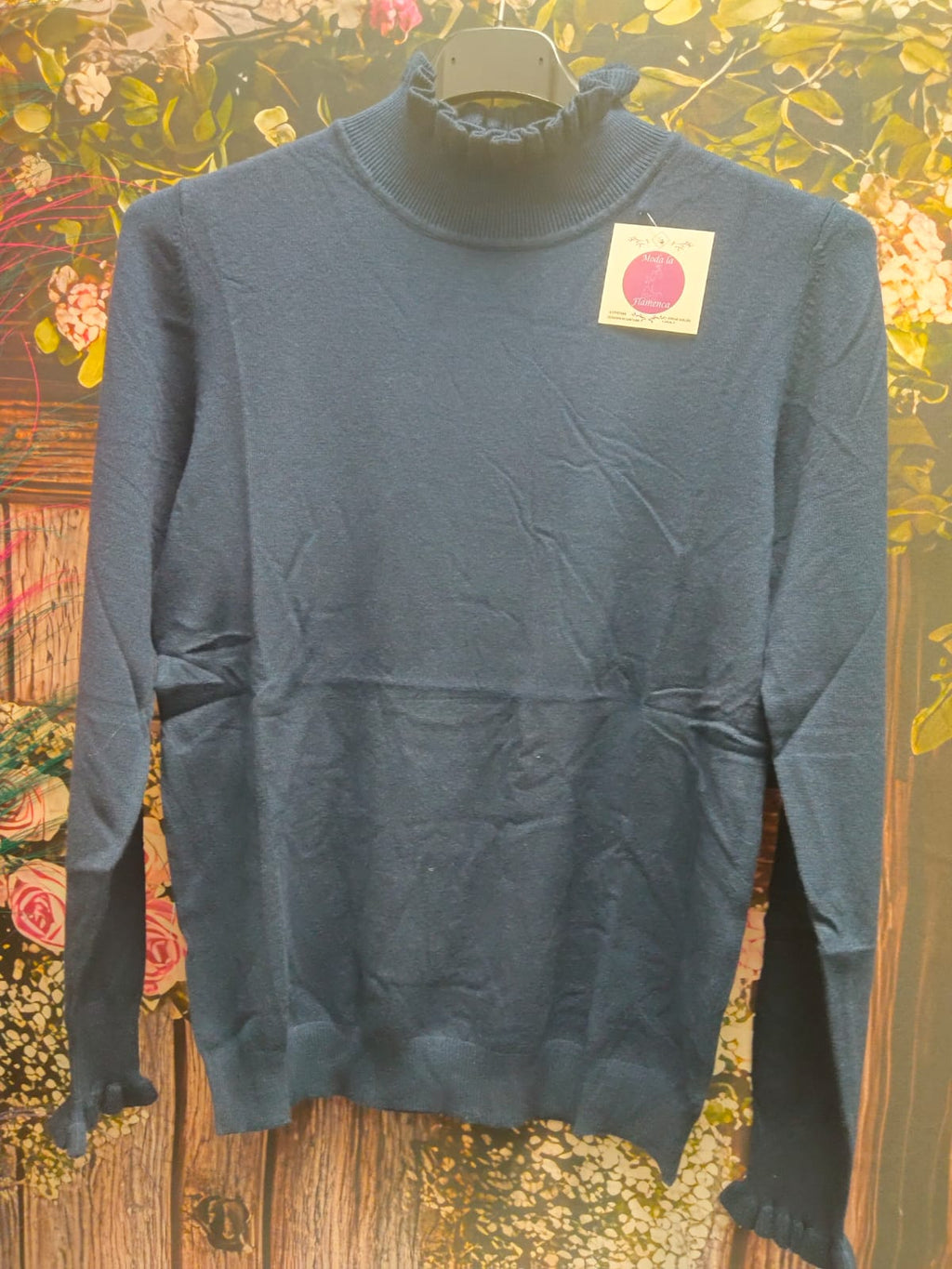 JERSEY CUELLO CISNE RIZADO