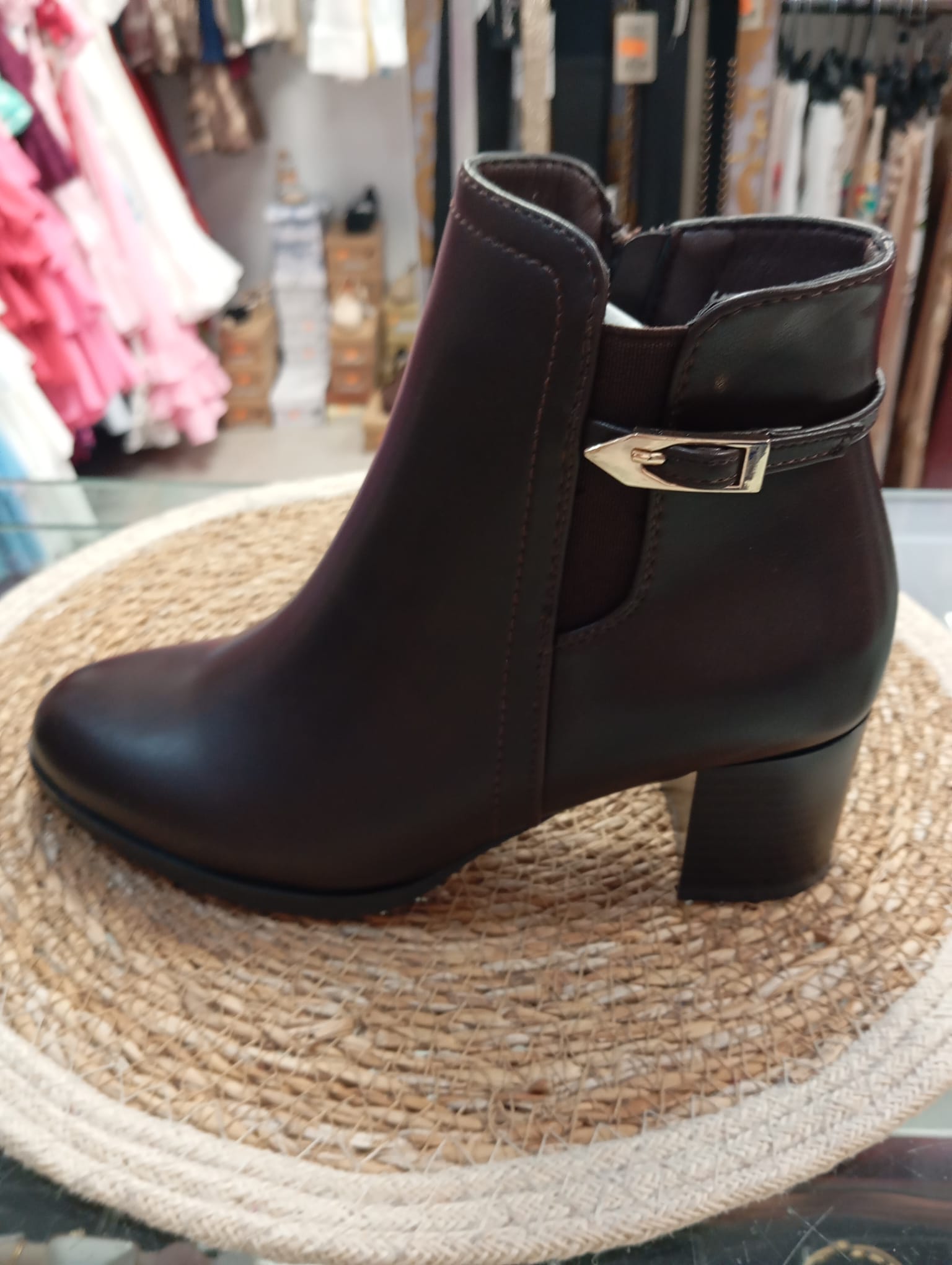 BOTIN MARRON CHOCOLATE