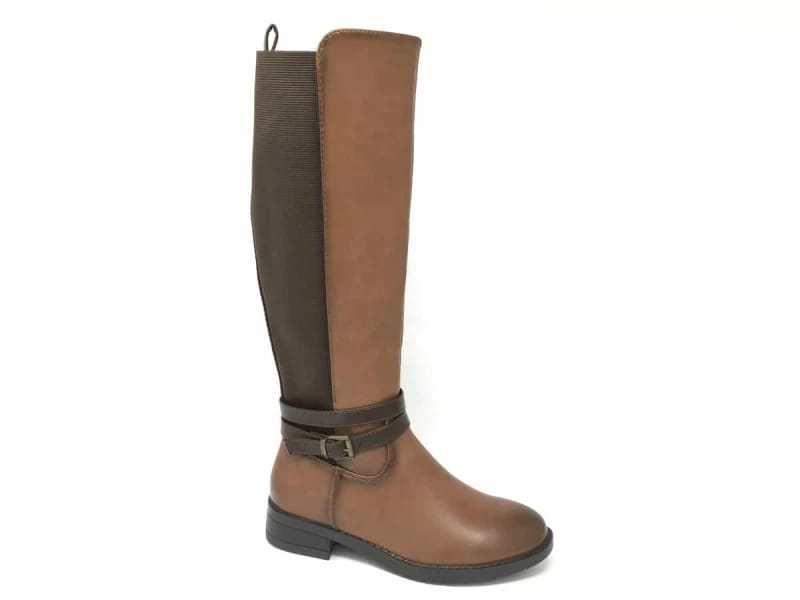 BOTAS ALTAS MARRONES ANCHO ESPECIAL