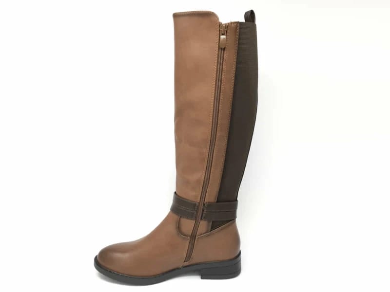BOTAS ALTAS MARRONES ANCHO ESPECIAL