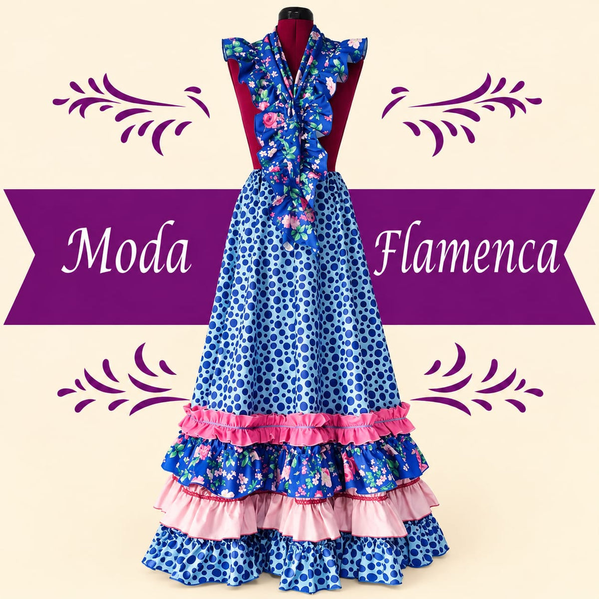 CONJUNTO EXCLUSIVO DE FALDA CON PIQUILLO