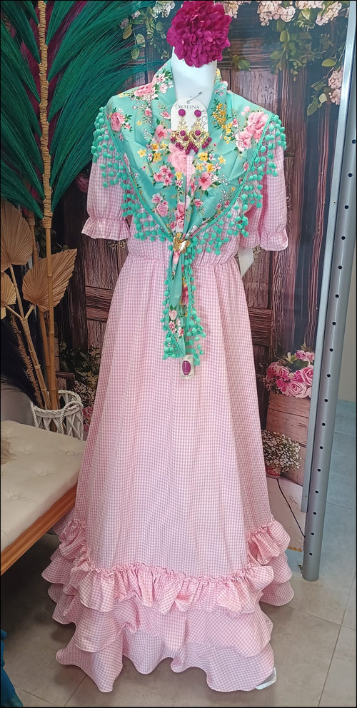 BATA FLAMENCA  VICHY