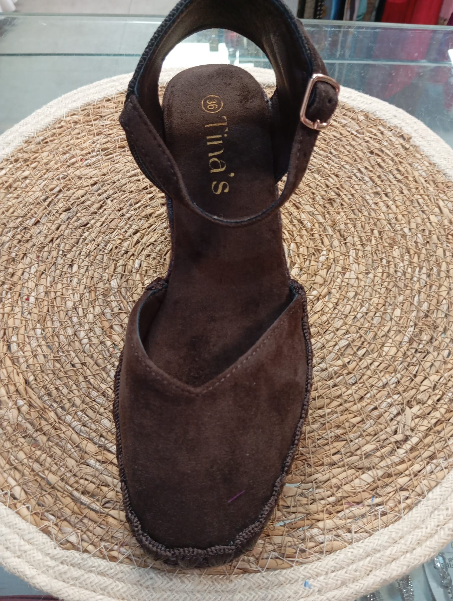 ZAPATILLAS ESPARTO CHOCOLATE