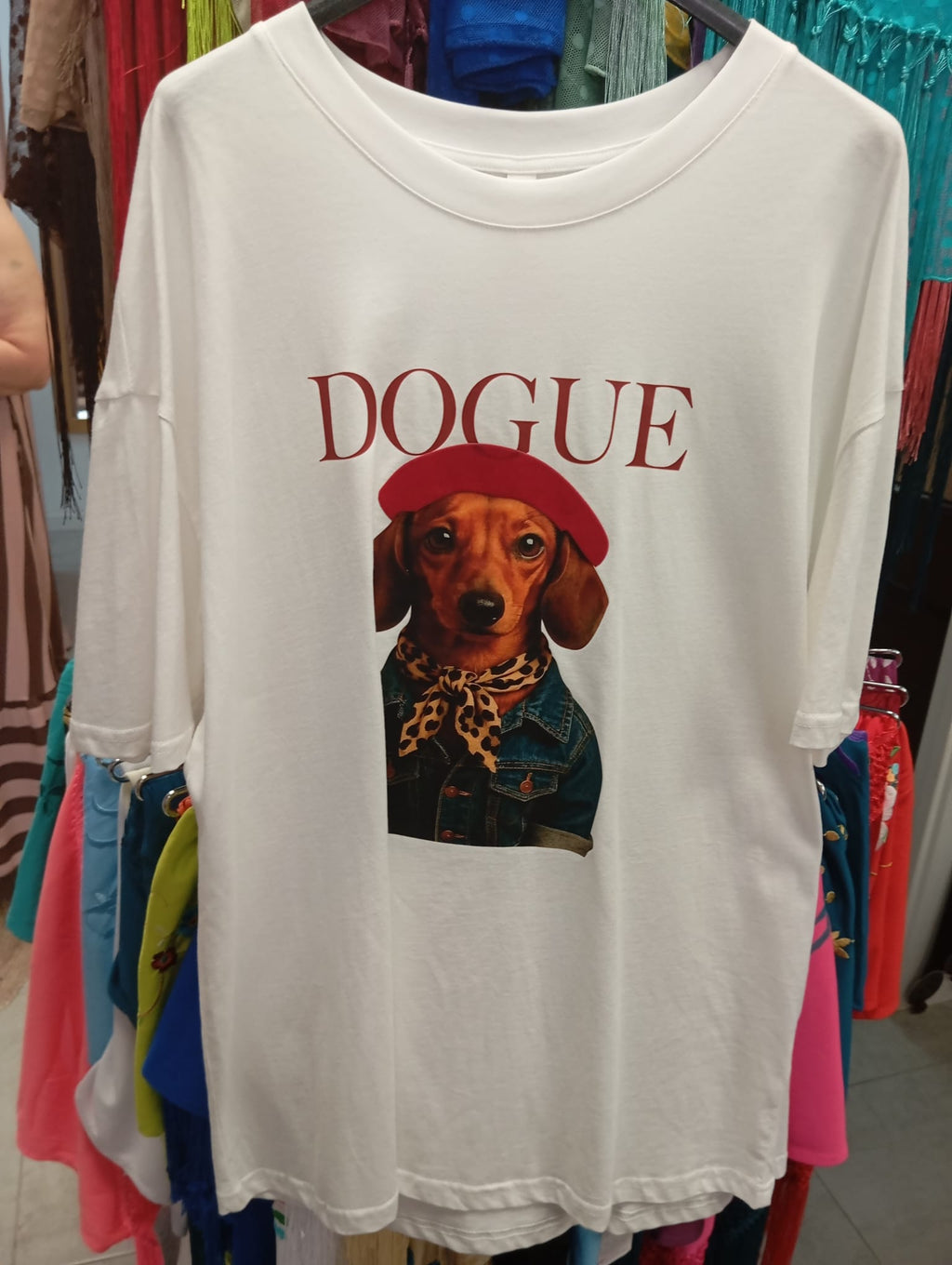 CAMISETA MANGA CORTA PERRITO