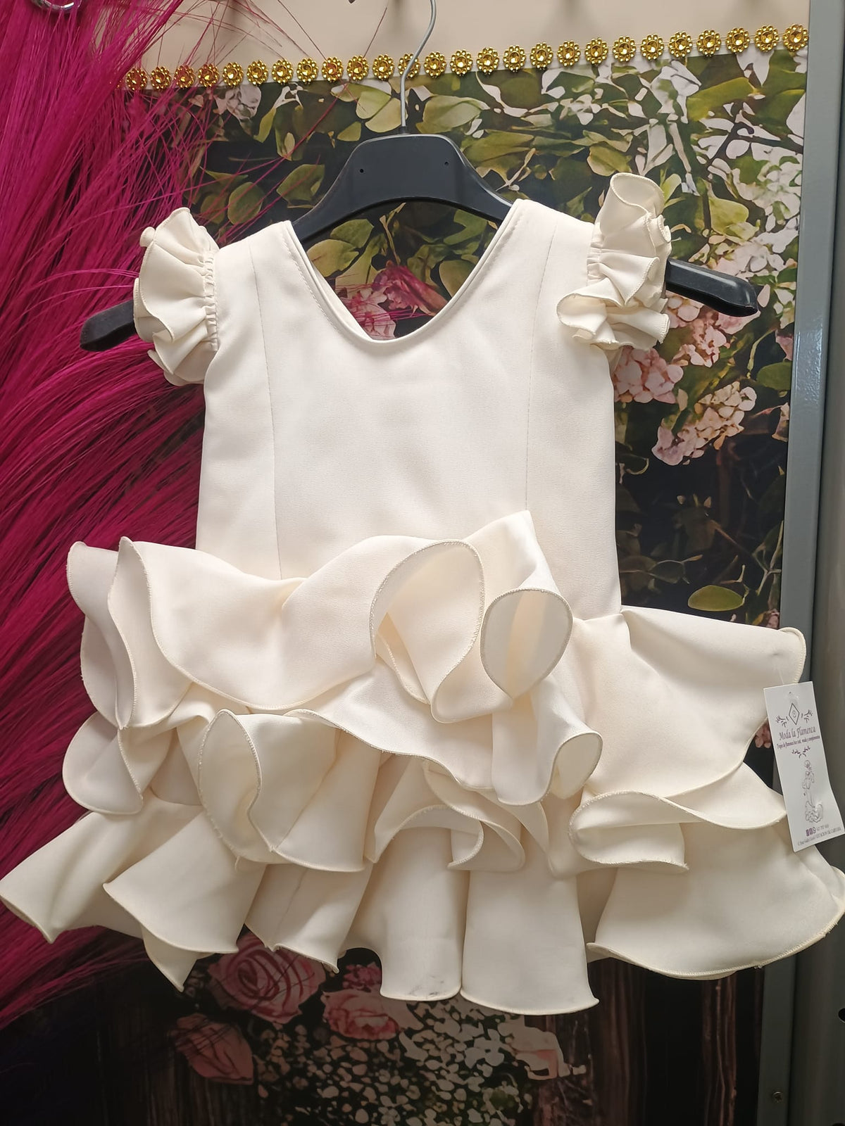 VESTIDO FLAMENCA MODELO MARISOL TALLA 0
